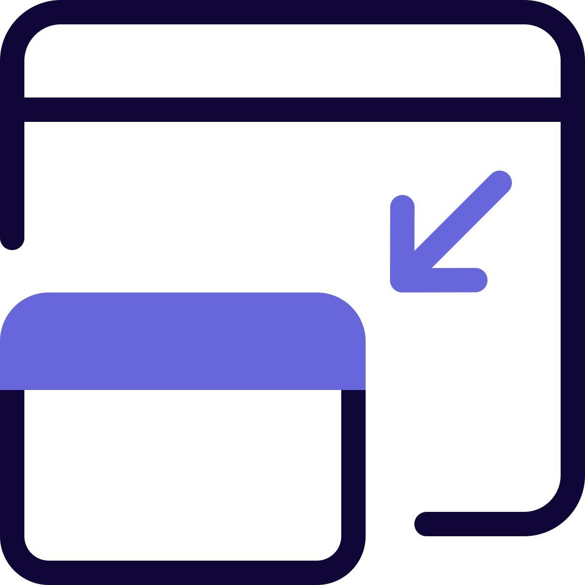 minimize window icon
