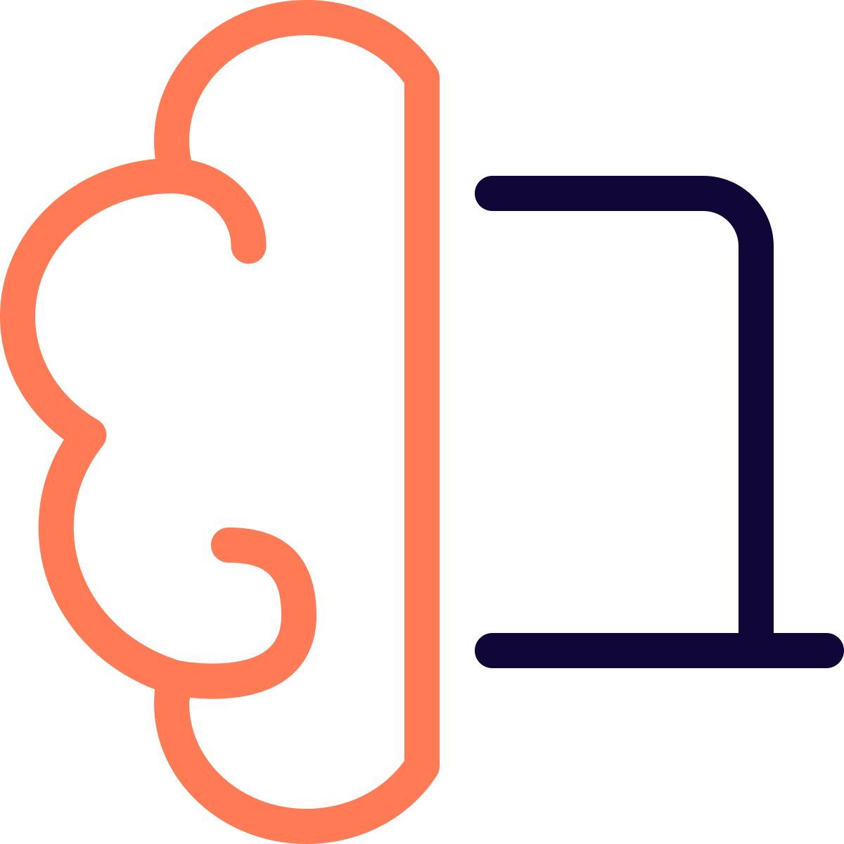 laptop brain icon