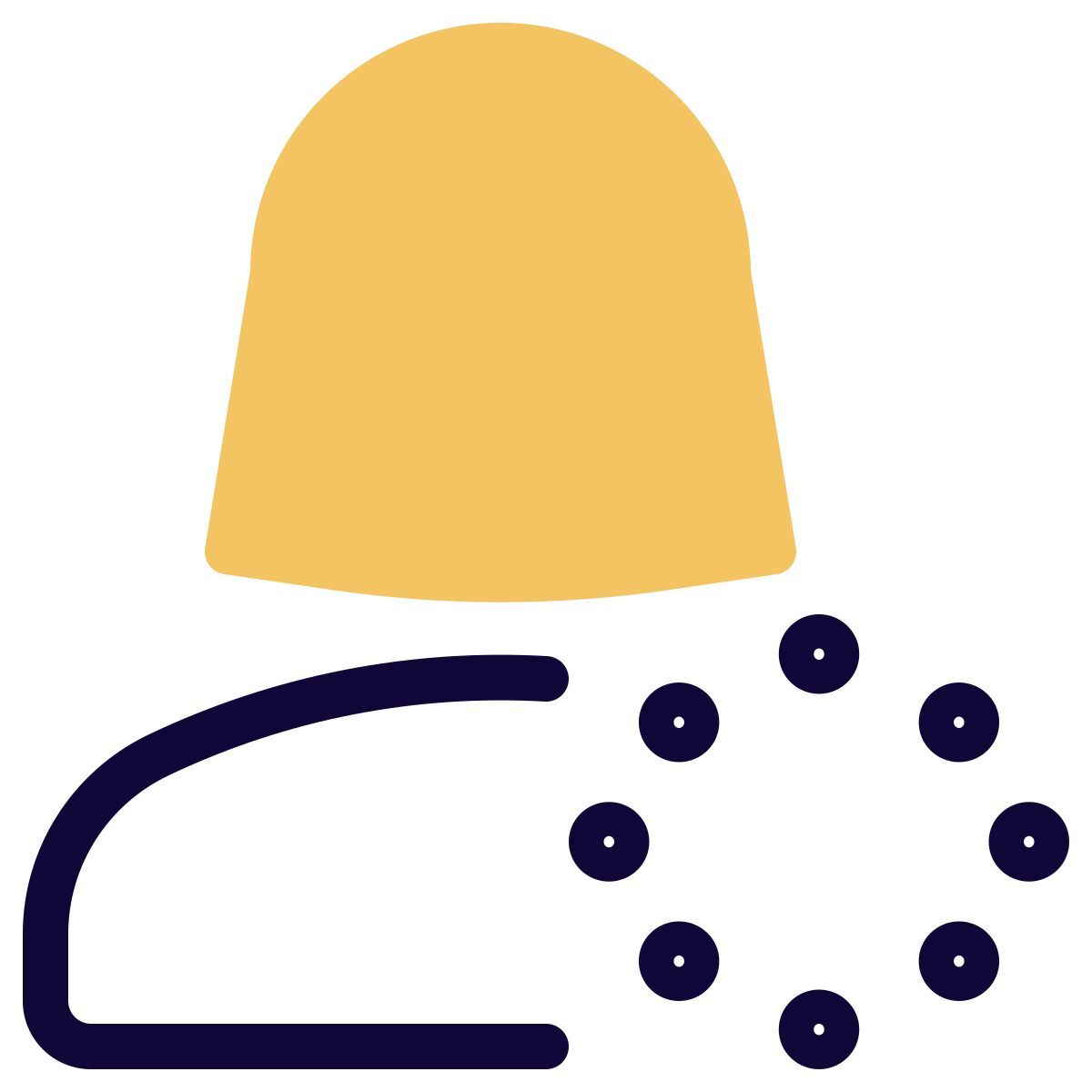 Loading screen for an application used by a single user icon