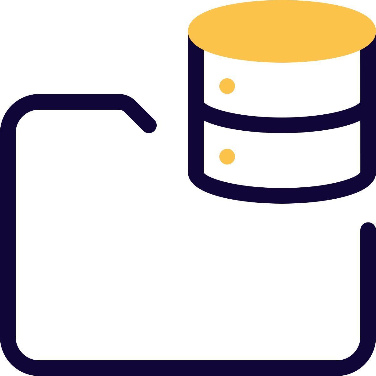 datenbankordner icon