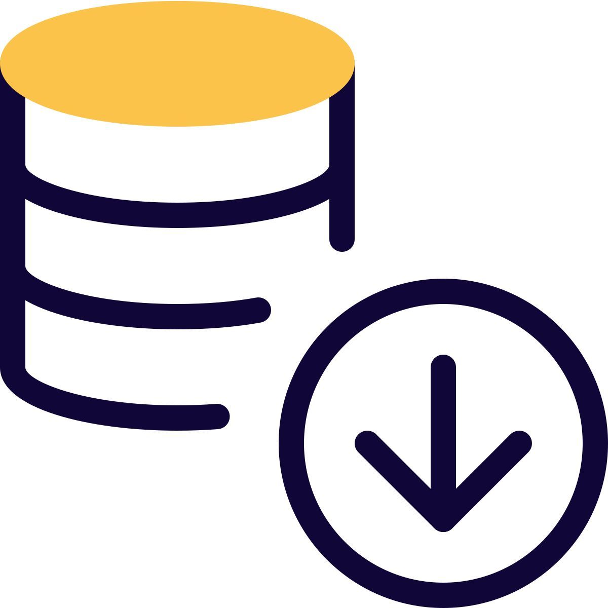 download database icon