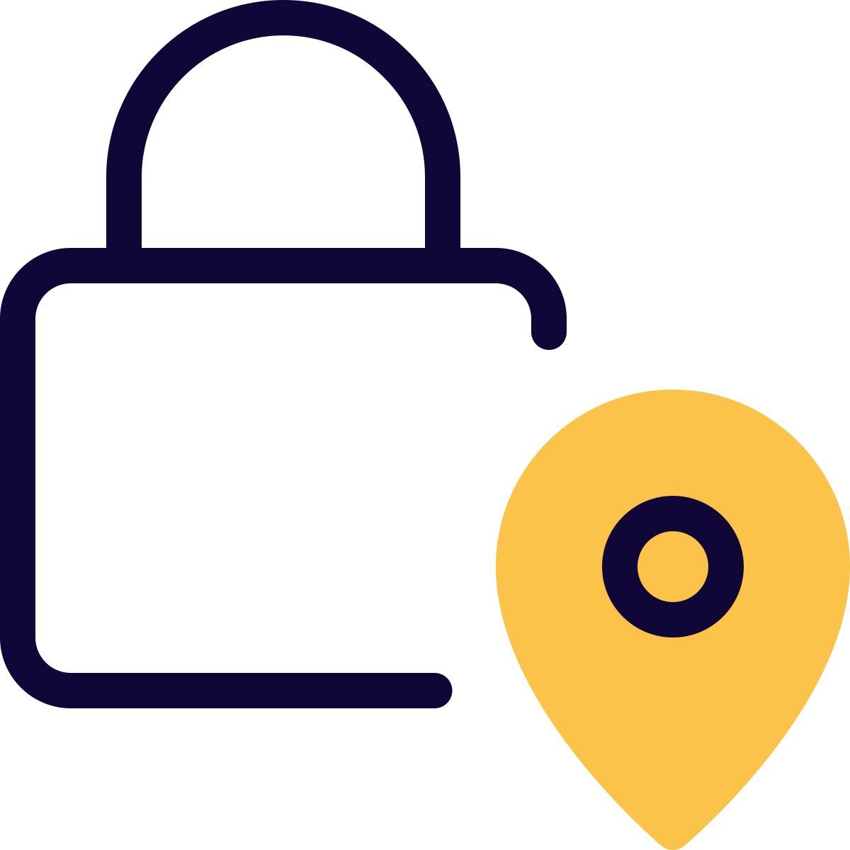 location privacy icon