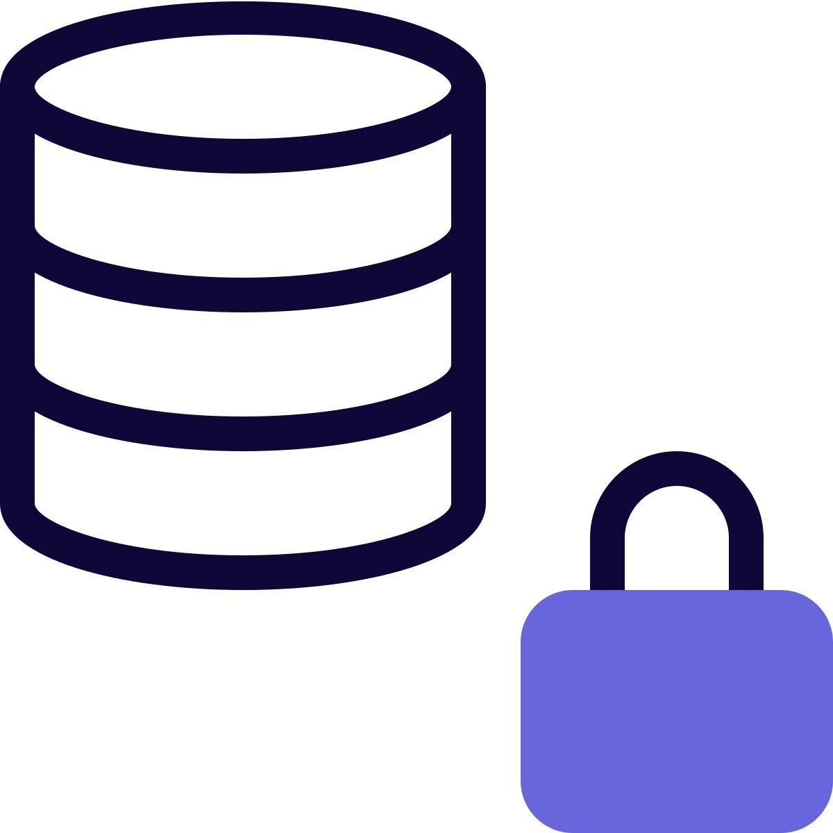 database sicuro icon