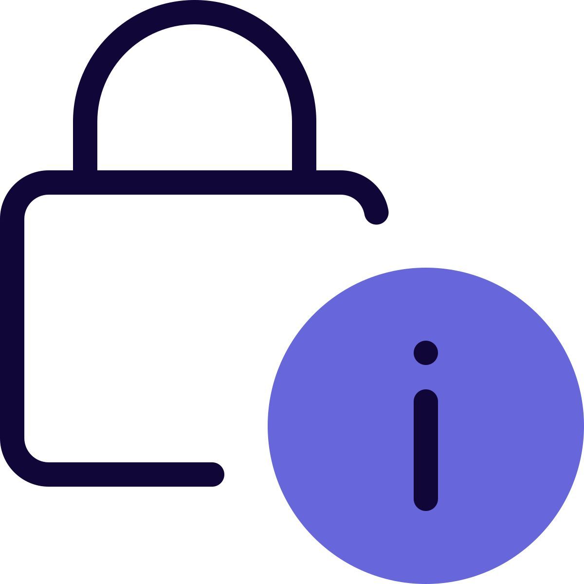 lock info icon