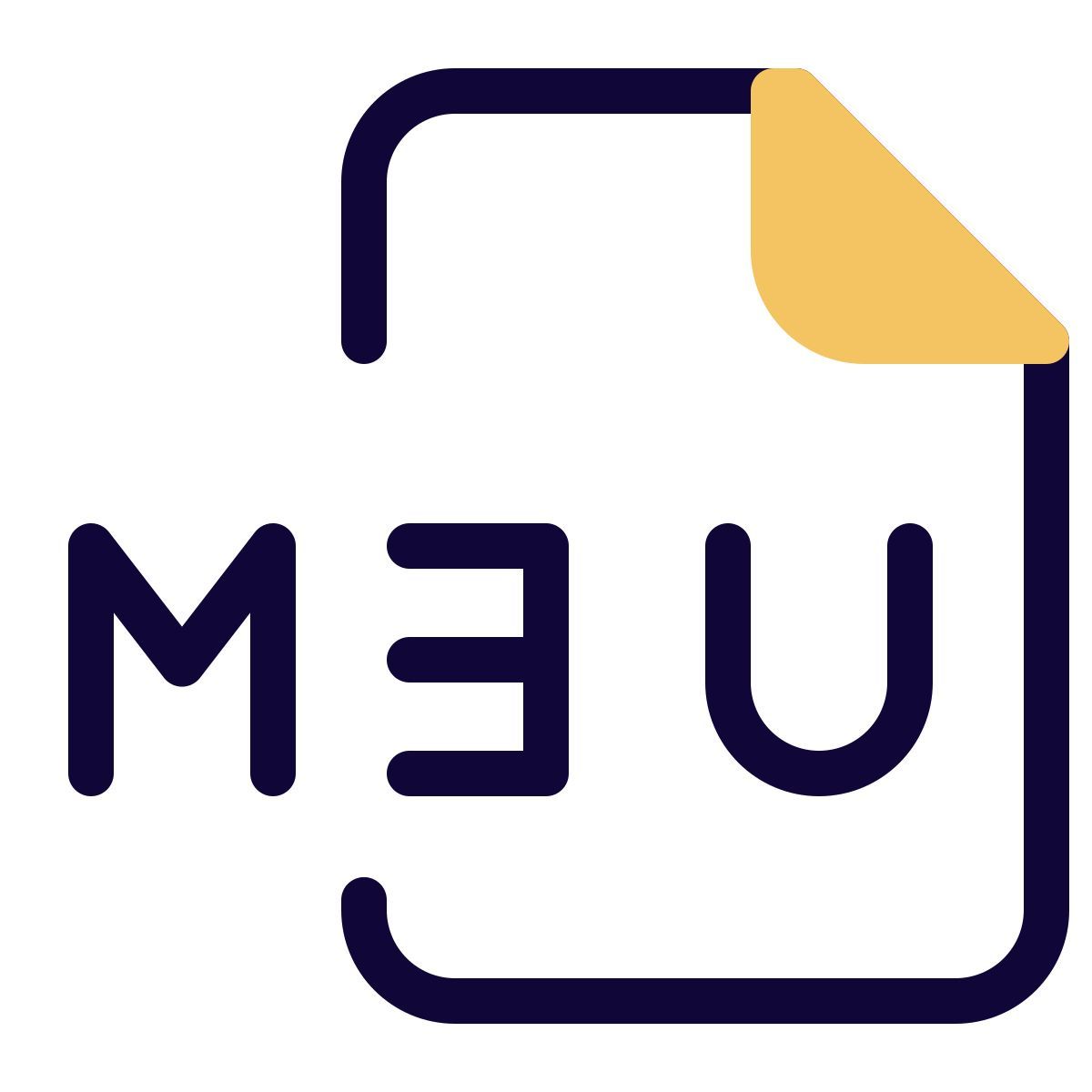 m3u datei icon