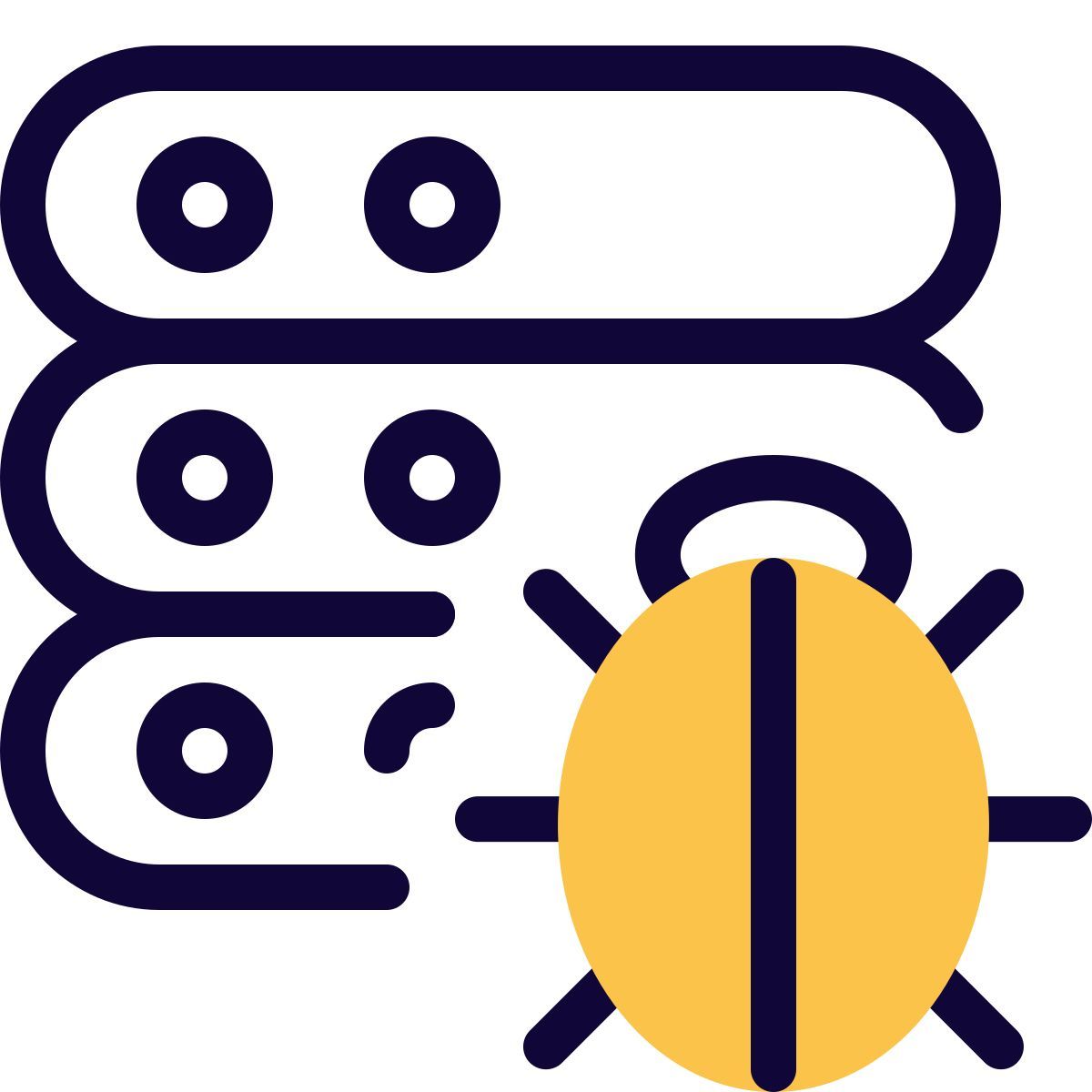 server bug icon