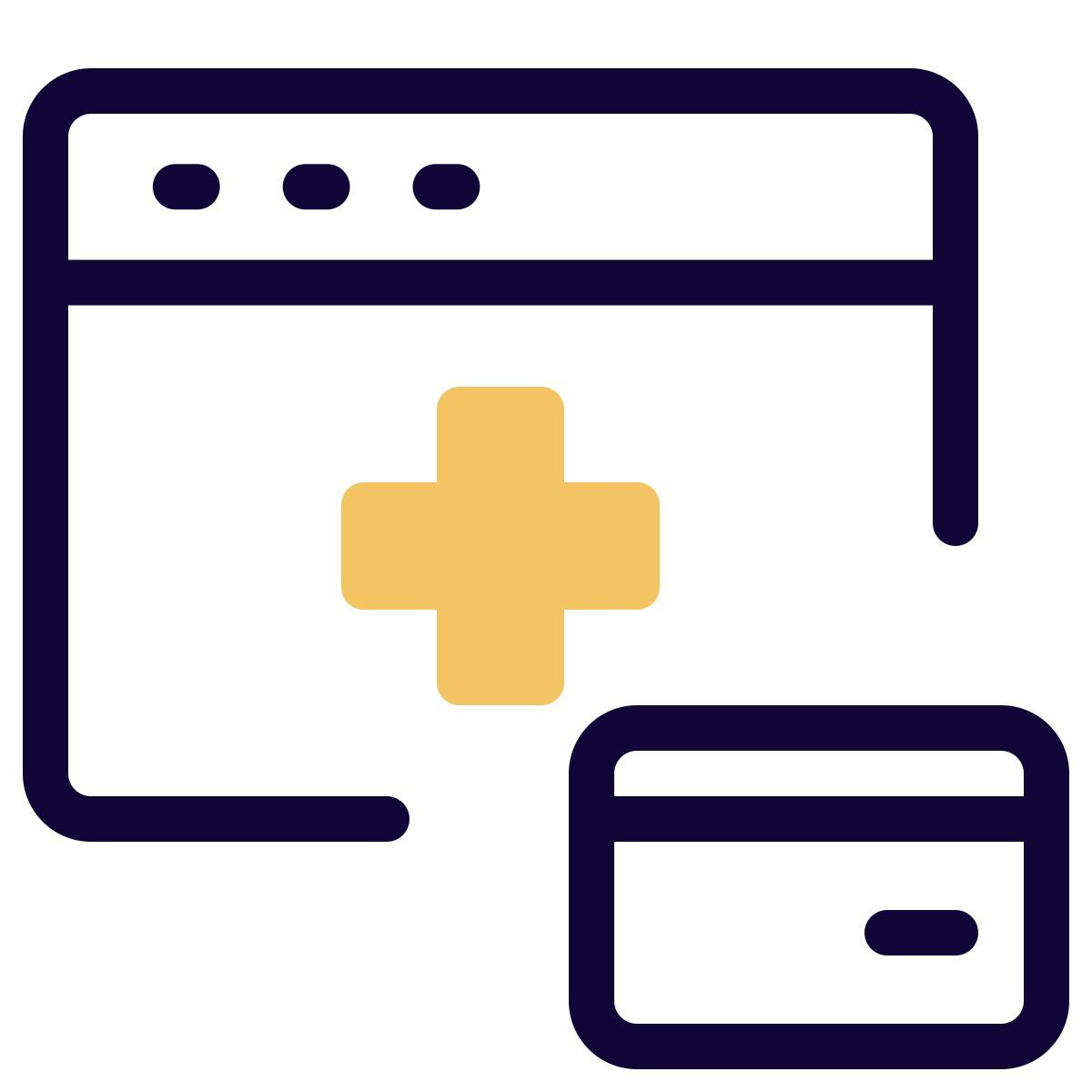 online medical bills icon
