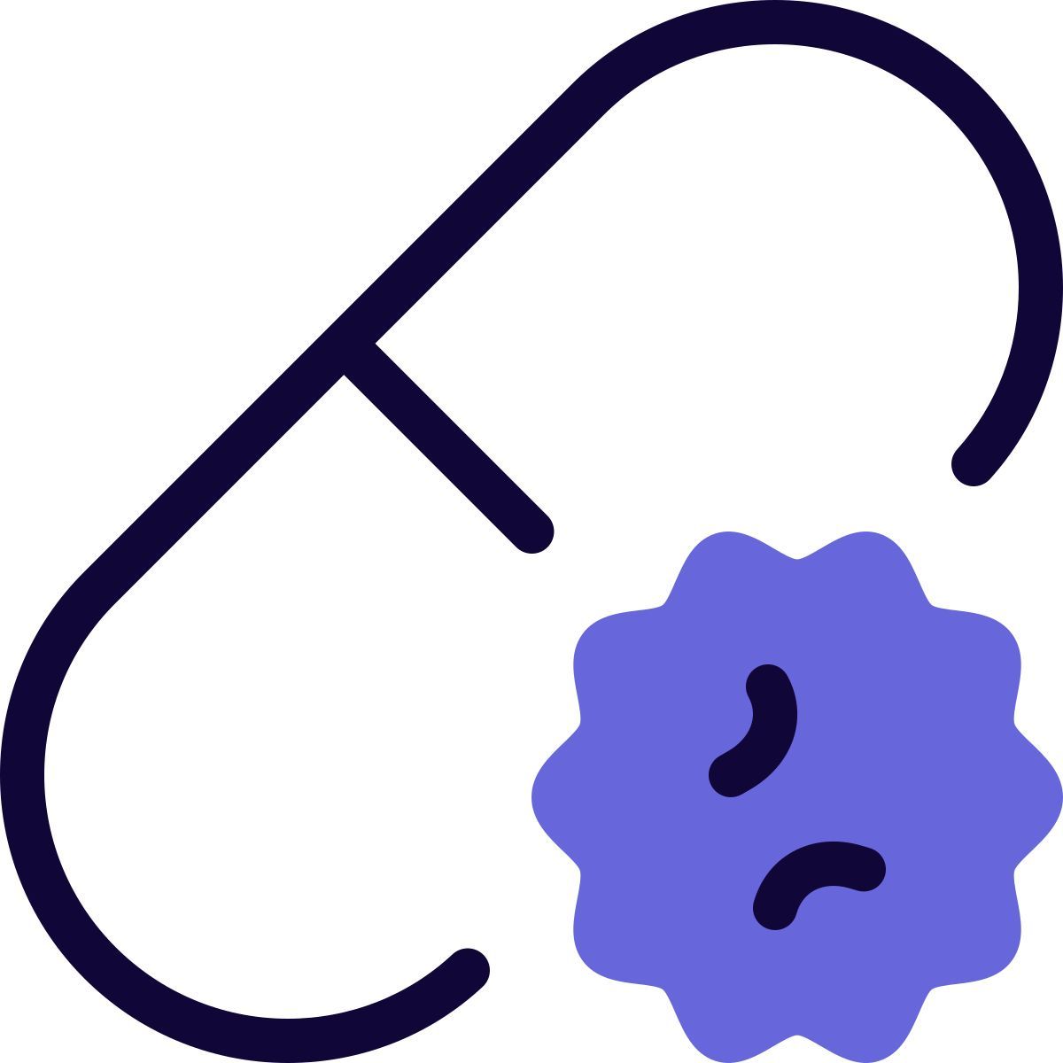 medicinale per il coronavirus icon