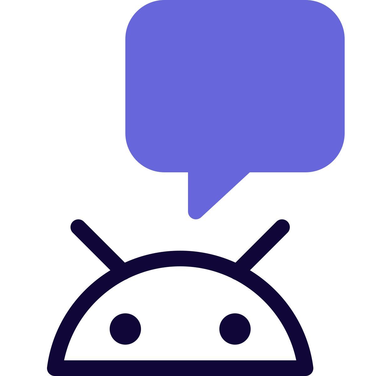 android chat icon