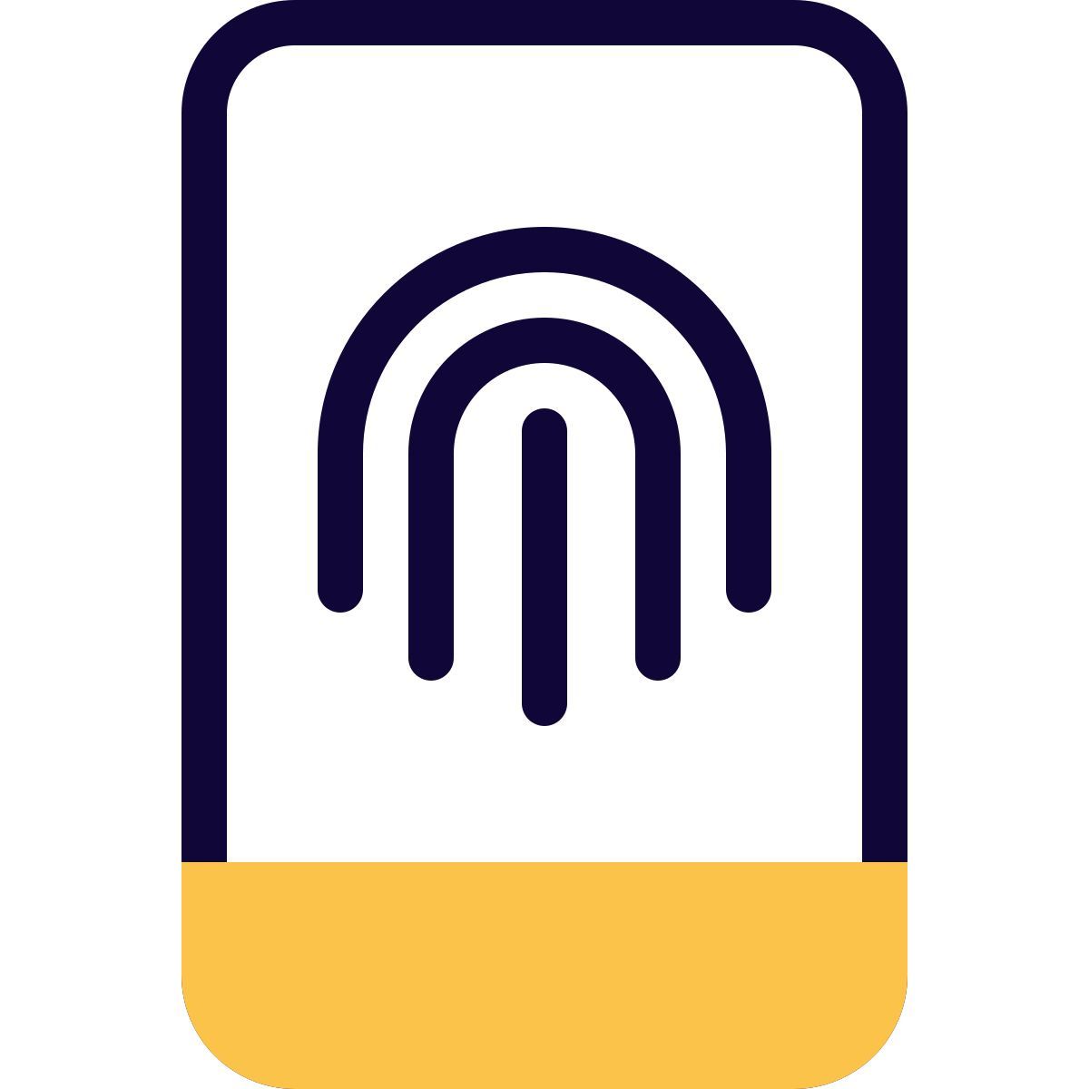 autenticación de huellas dactilares icon