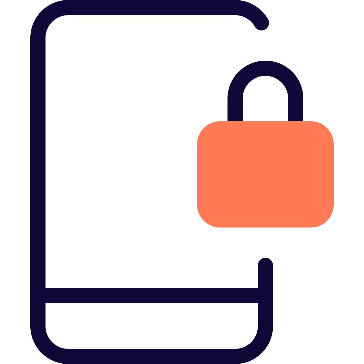 mobile security icon