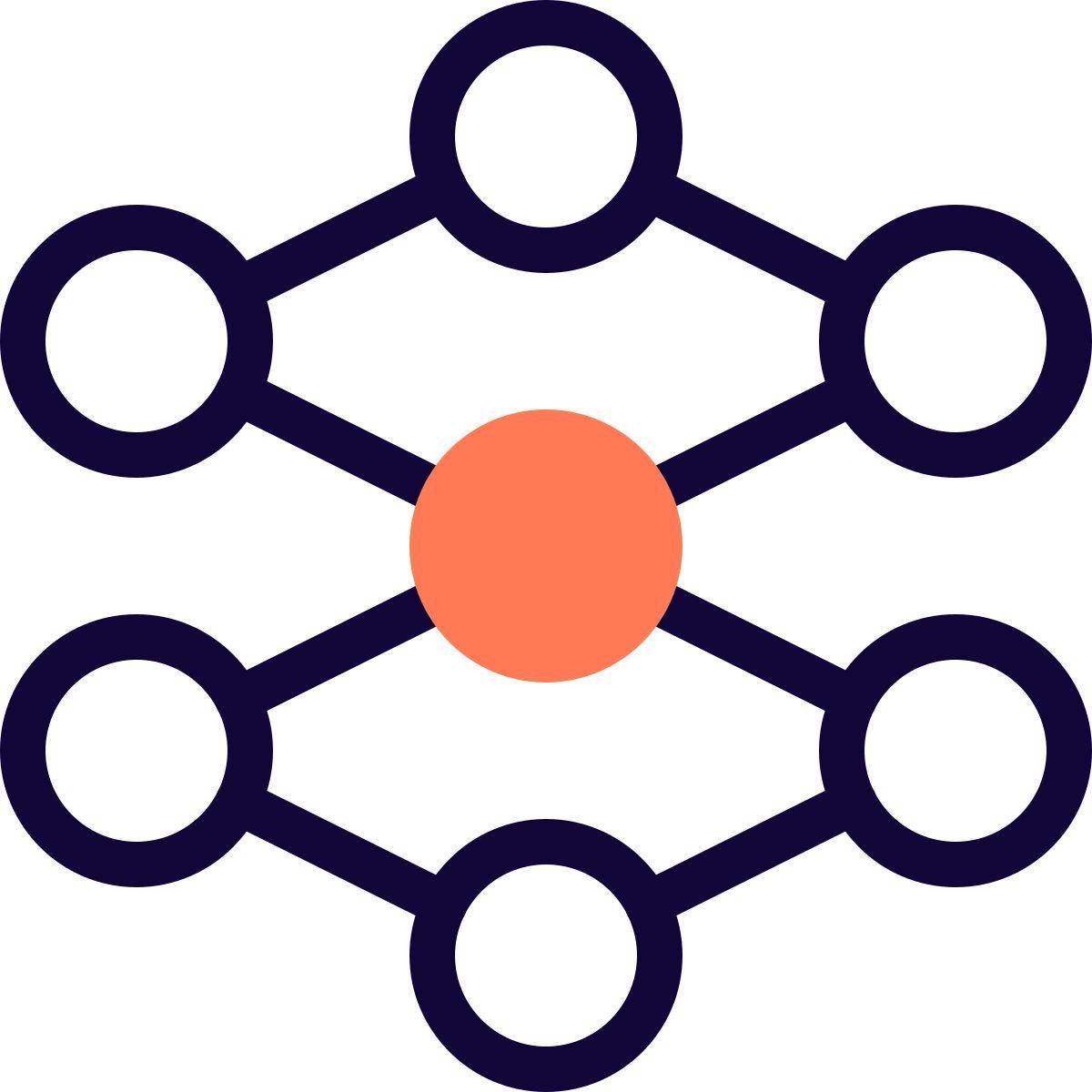 molecular structure icon