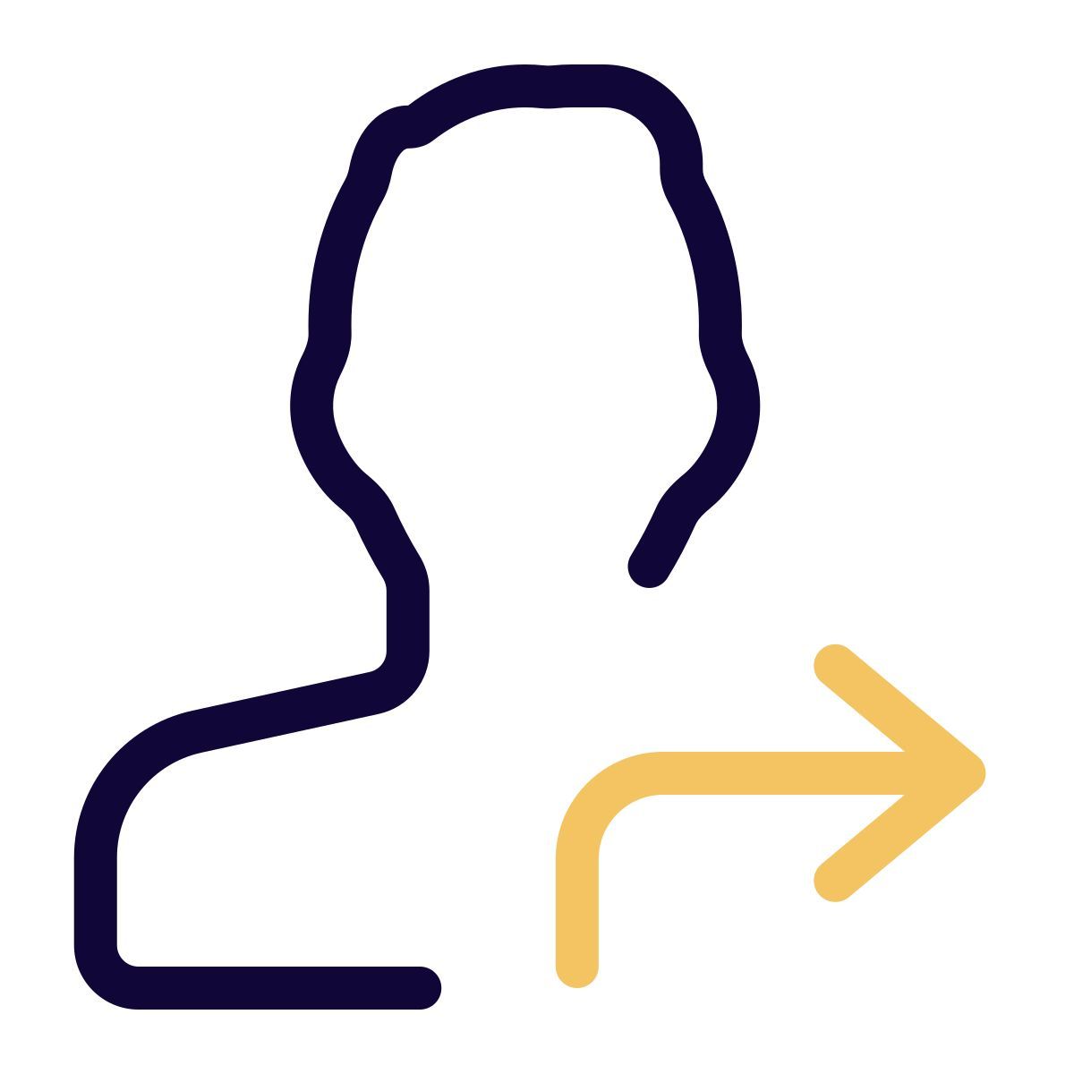 오른쪽으로 돌다 icon