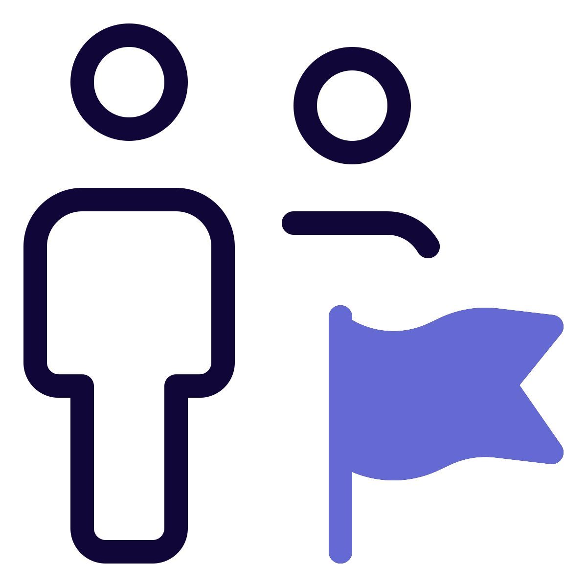flagged users icon