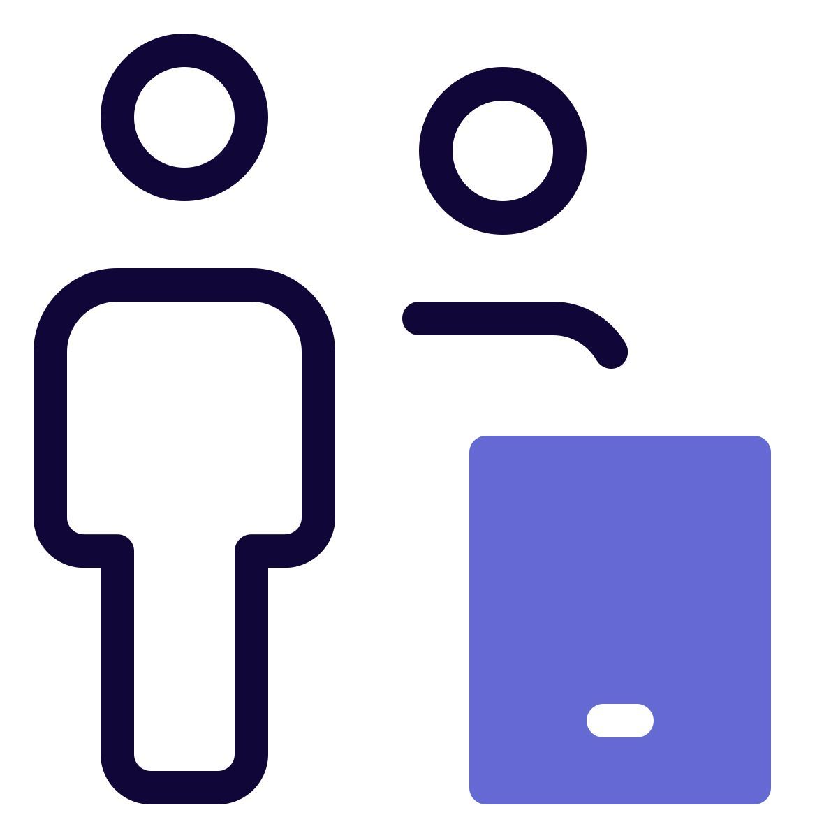 utenti di smartphone icon