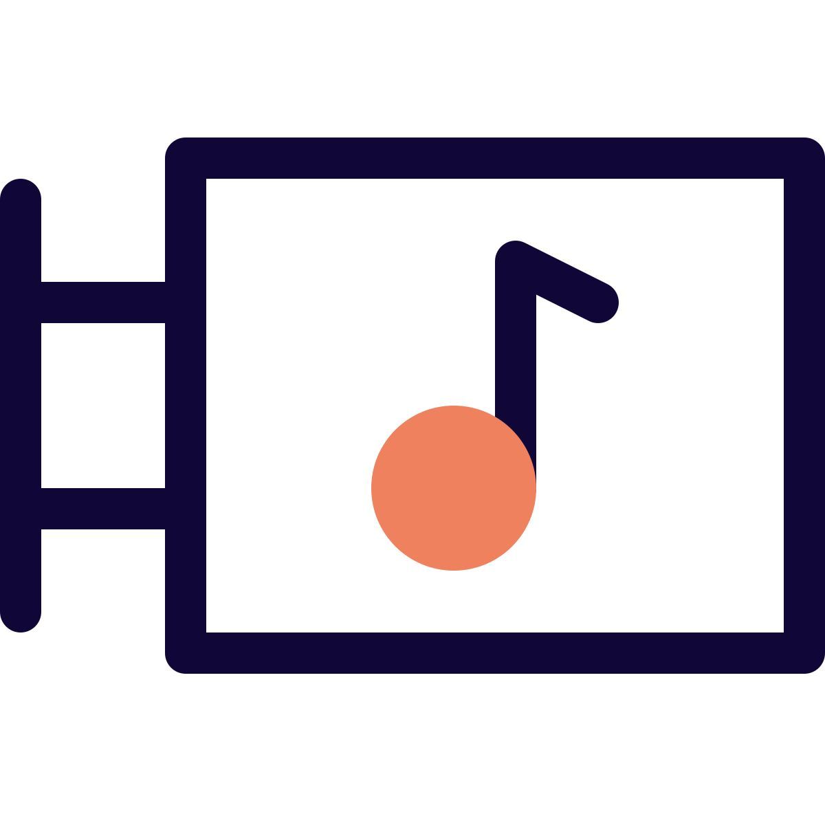 야외 음악 표지판 icon