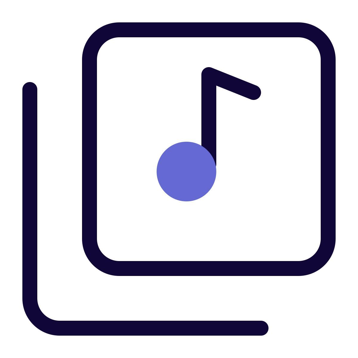 music playlist icon