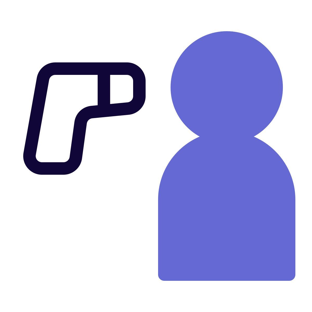 thermomètre infrarouge icon