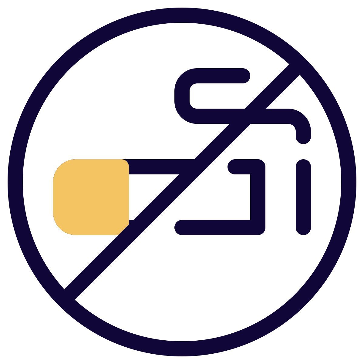 禁止吸烟标志 icon