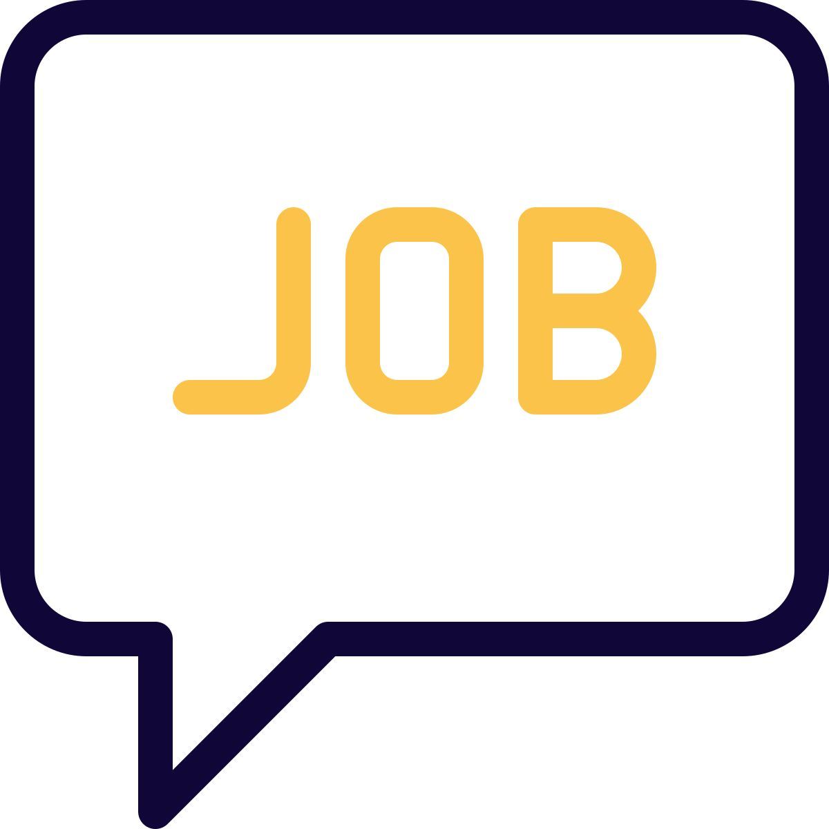 discussion sur l'emploi icon
