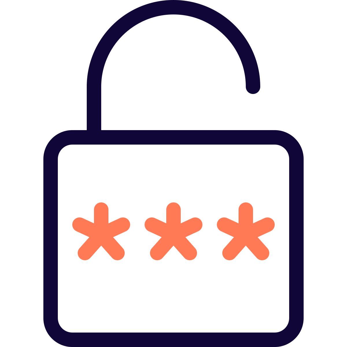 autenticación de contraseña icon