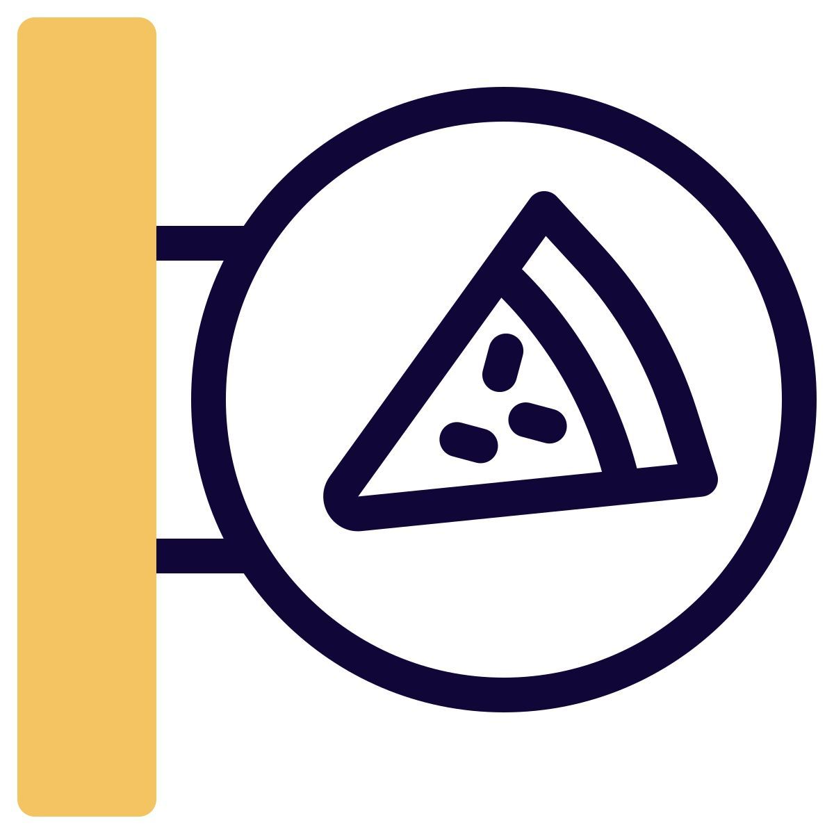 피자 레스토랑 간판 icon