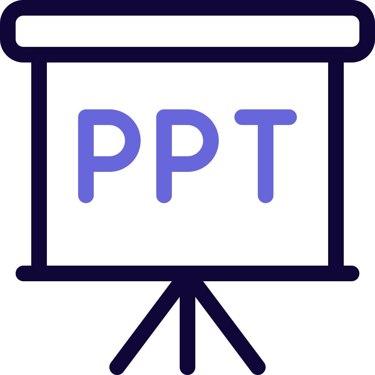 power point presentation icon