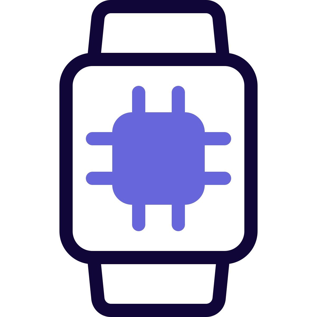 smartwatch processor icon