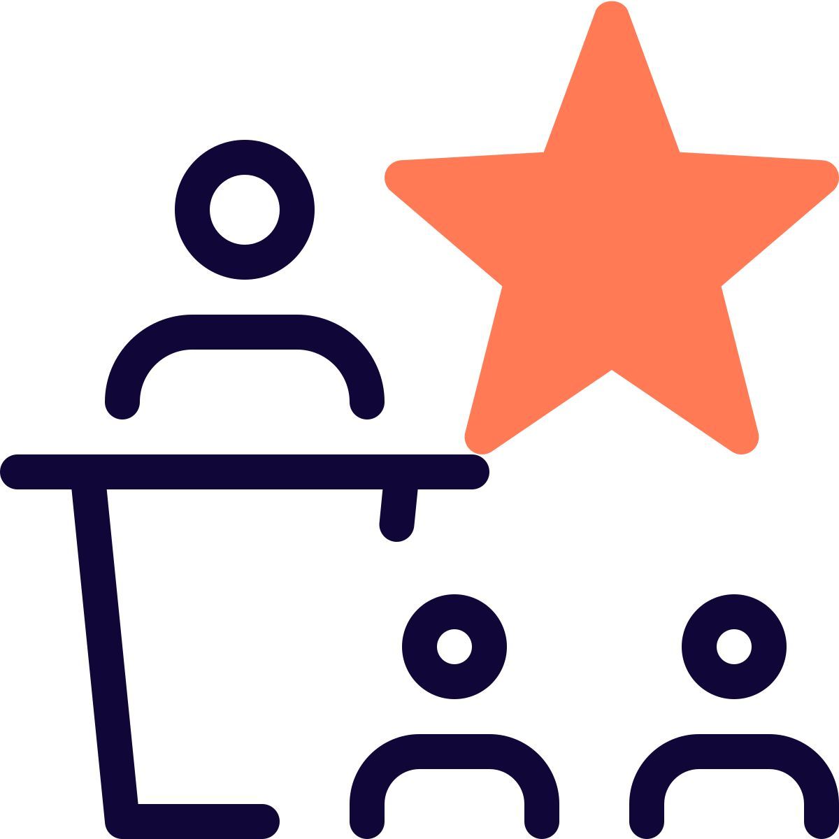 apresentação de desempenho icon