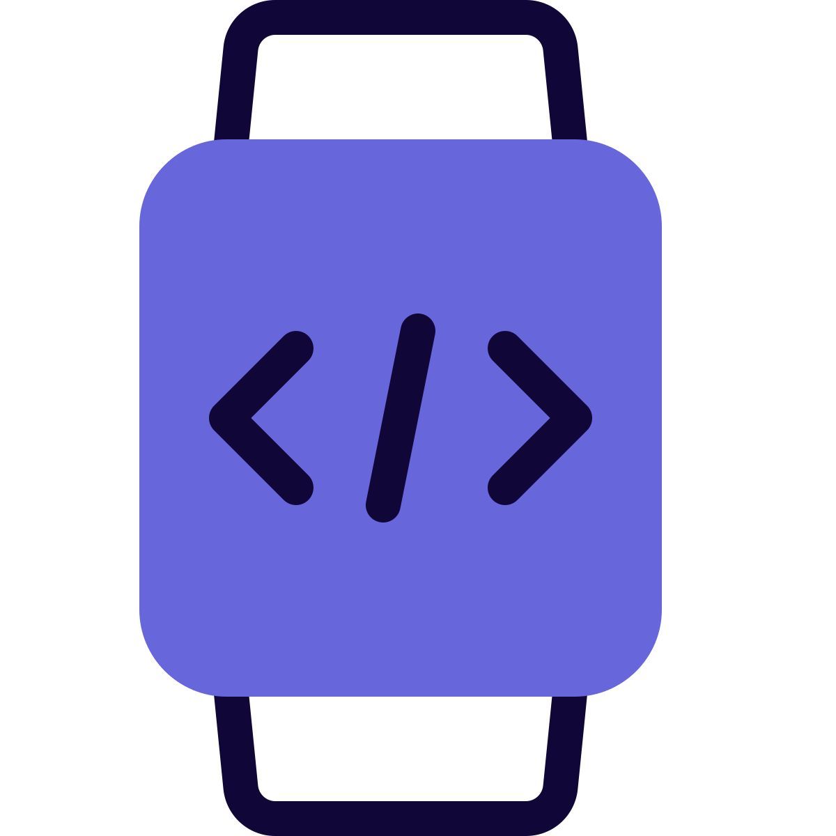 smartwatch code icon