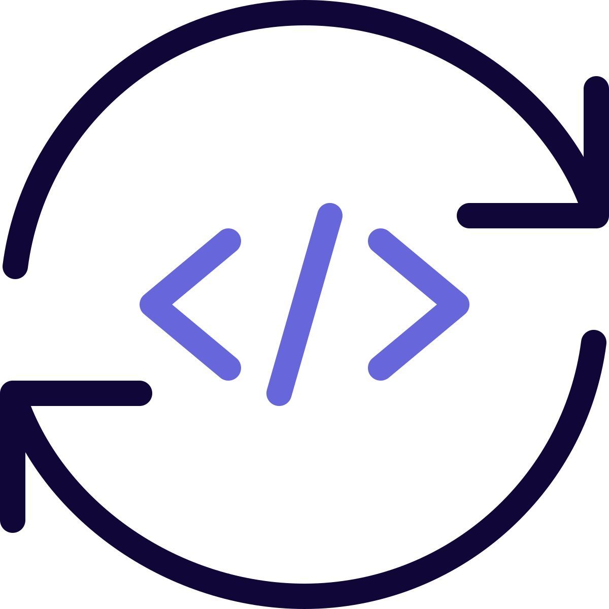 code sync icon
