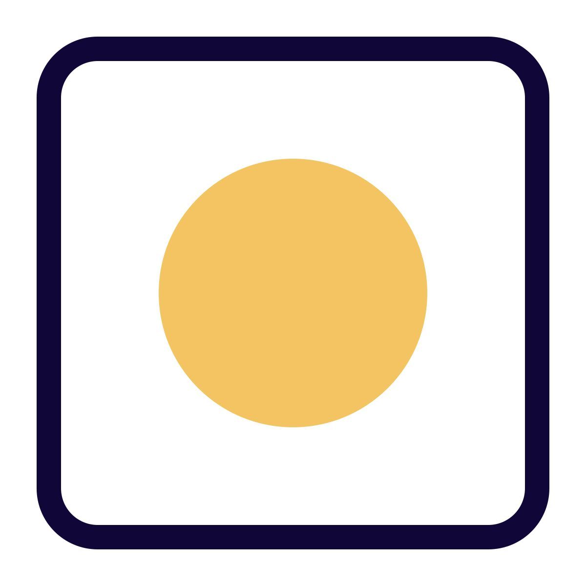 botón de grabación icon