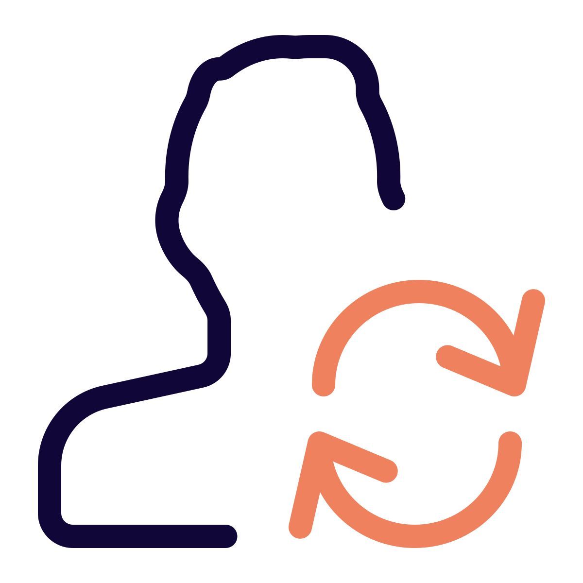 processing user icon