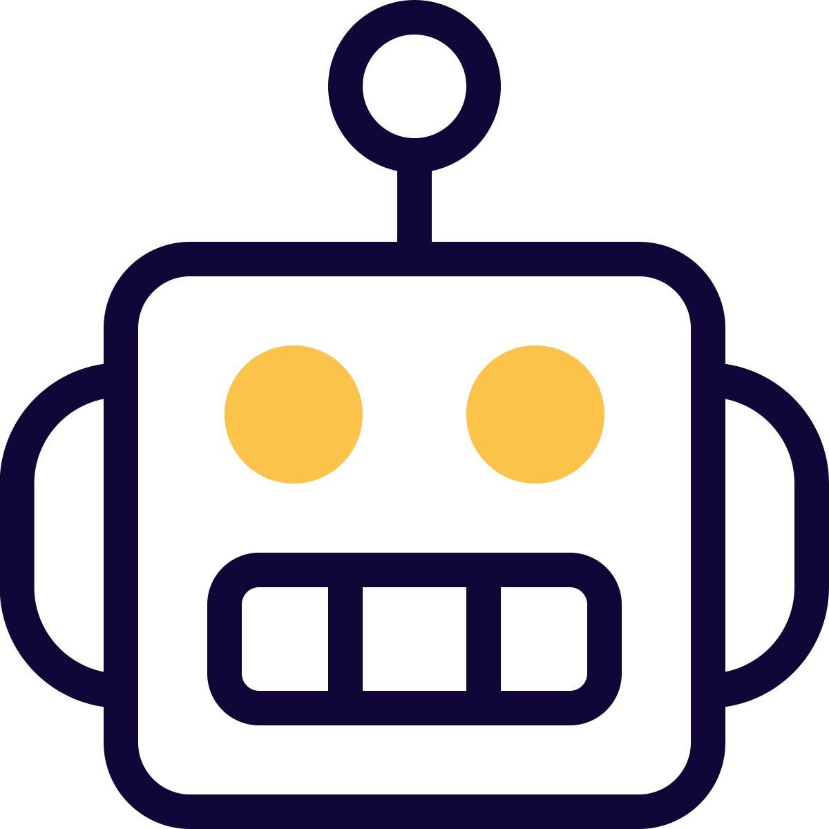robot head icon
