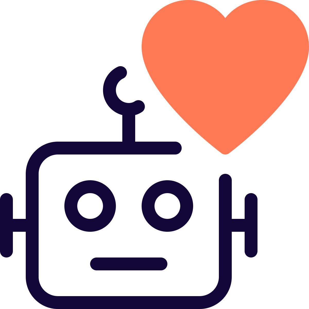 favorite robot icon