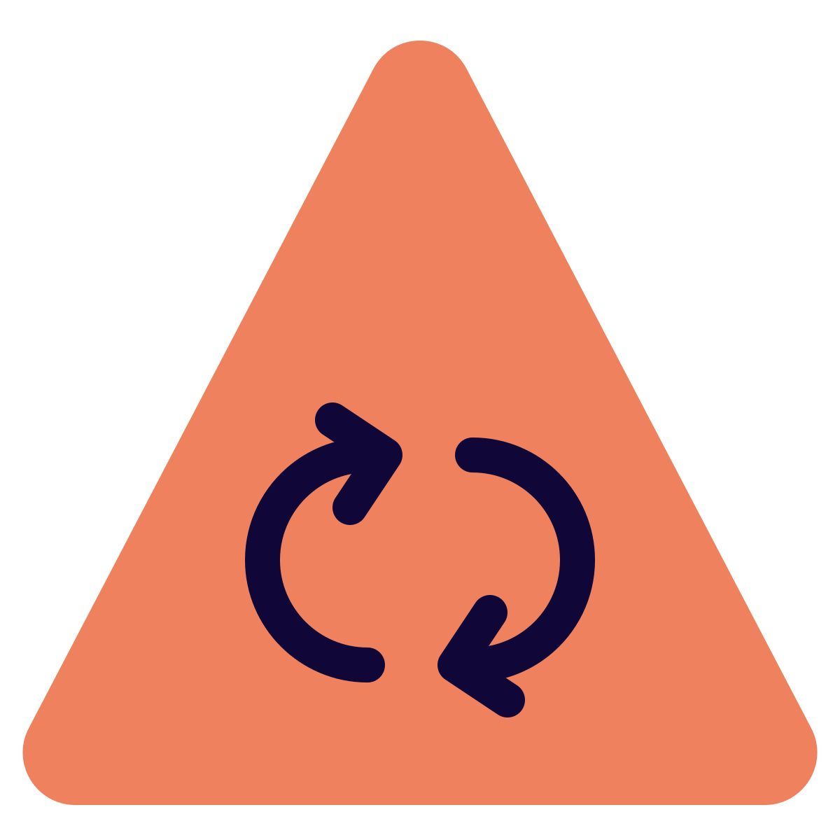 señal de rotonda icon