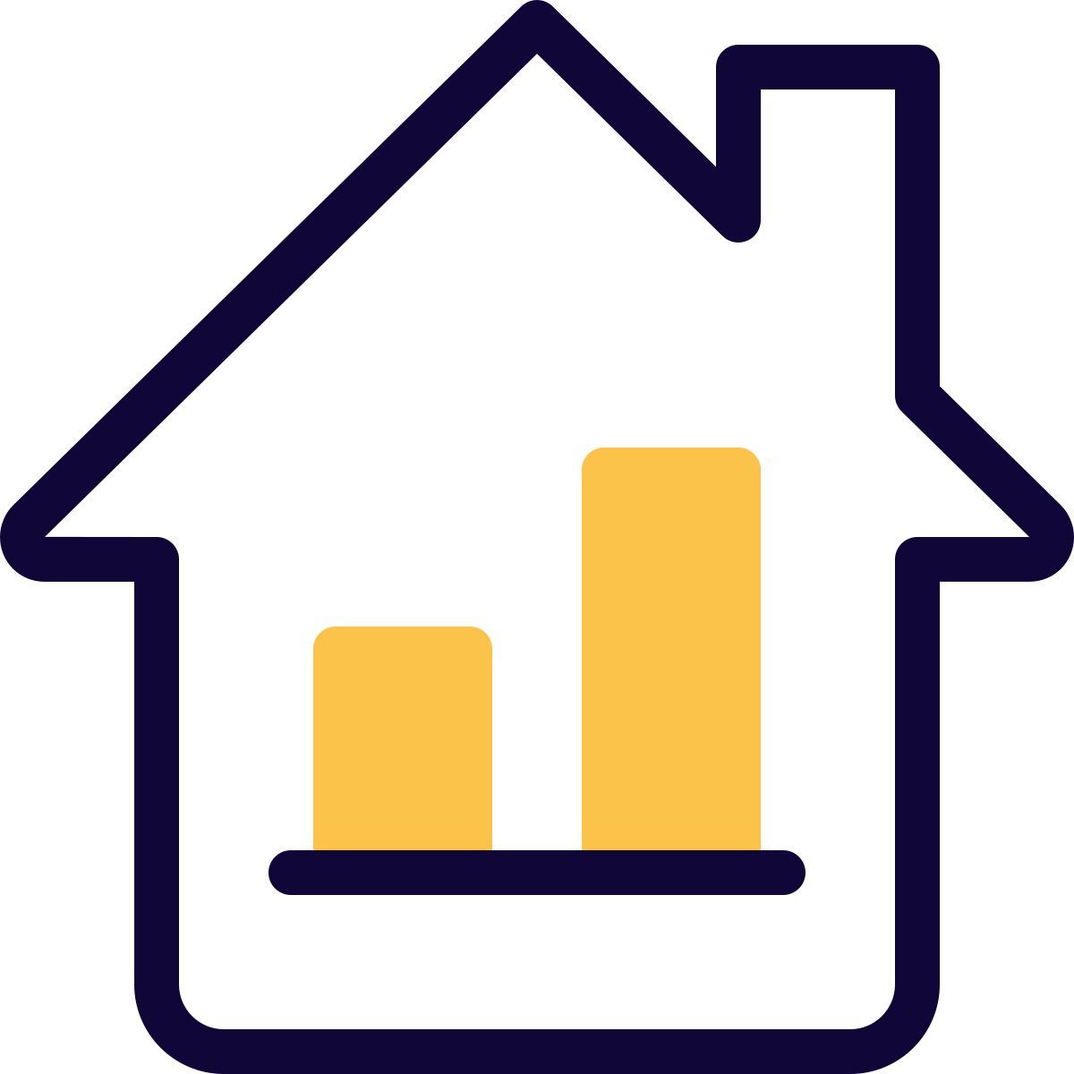 real estate market icon