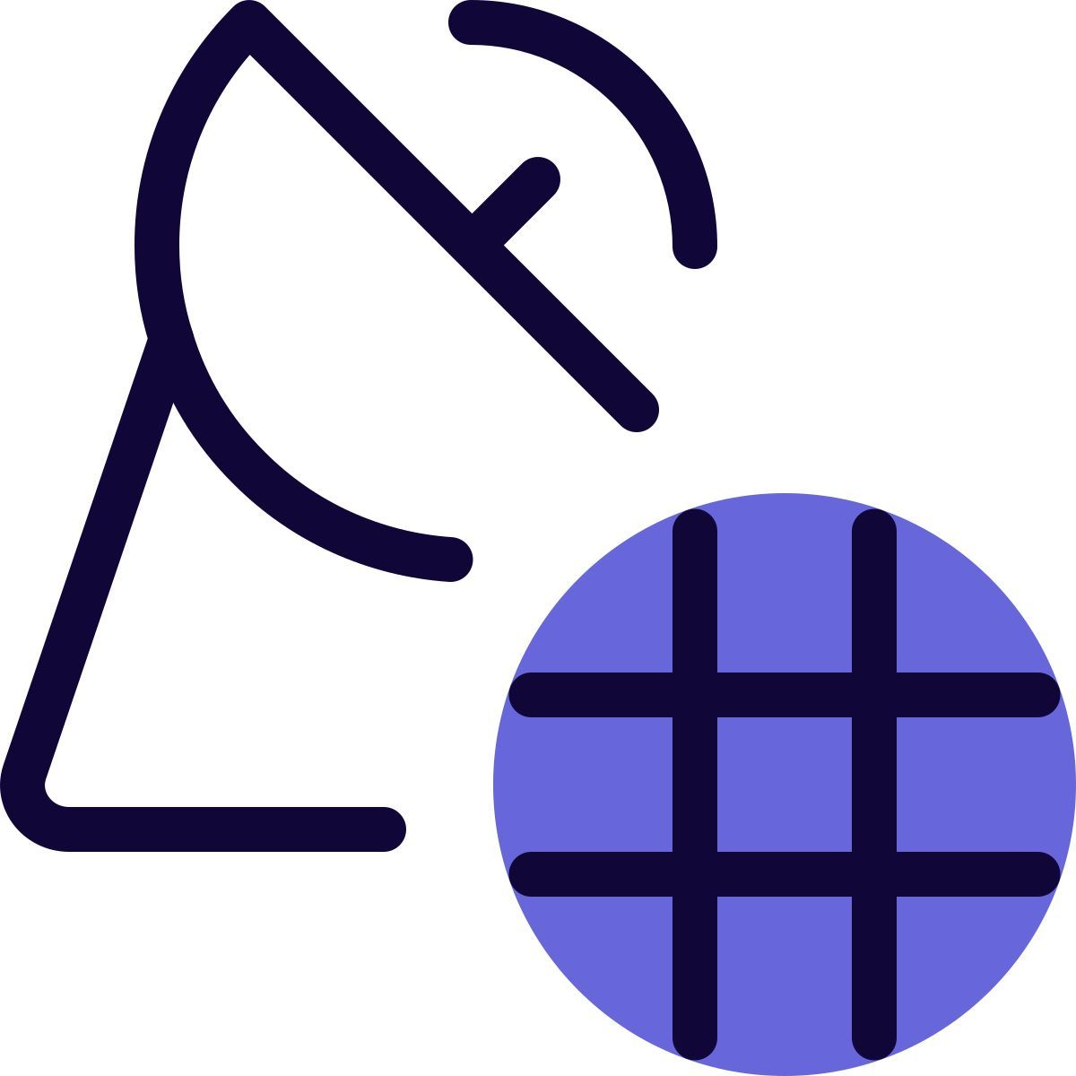 antena parabólica global icon