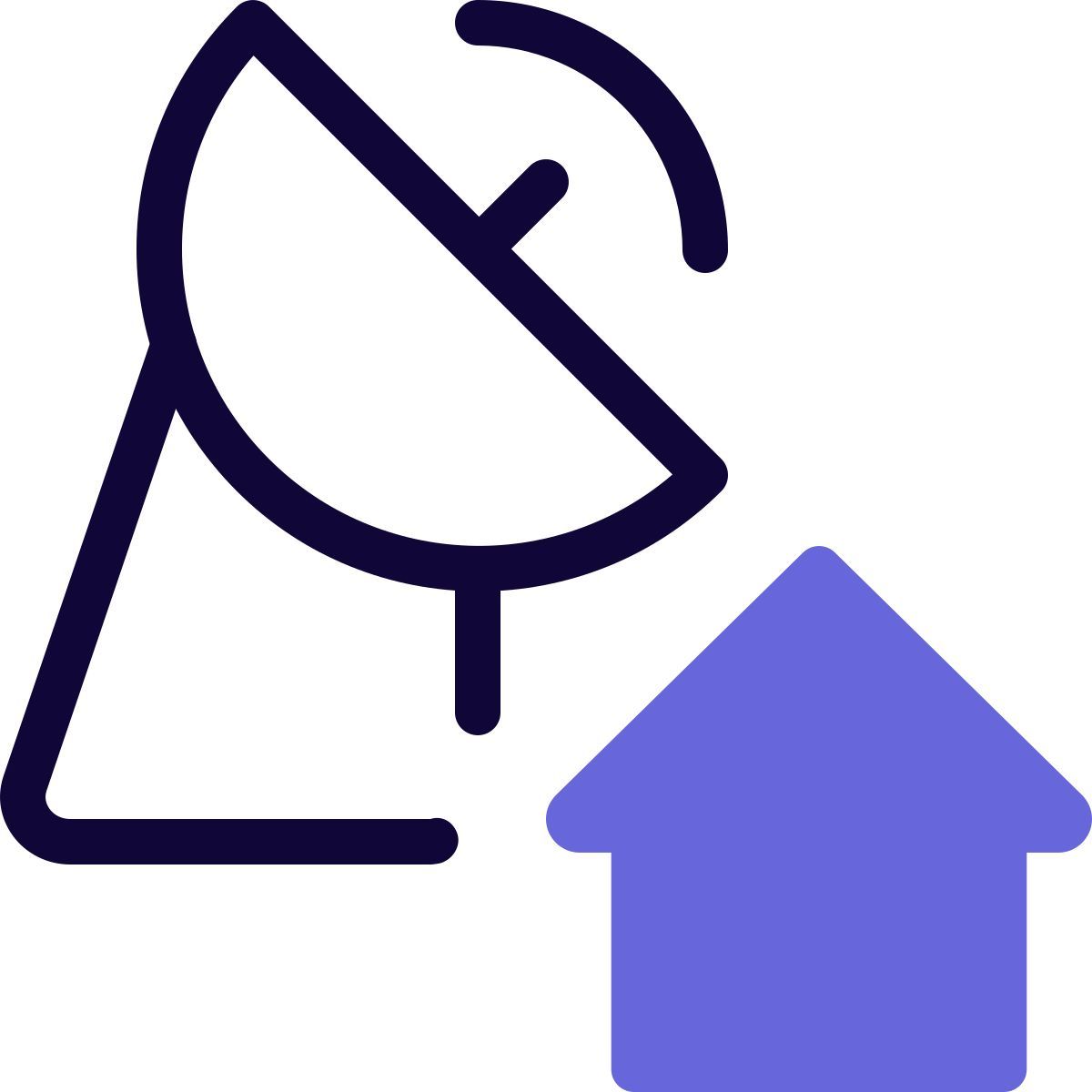 parabola satellitare domestica icon