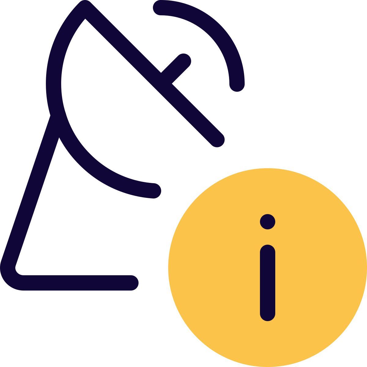 위성 접시 정보 icon