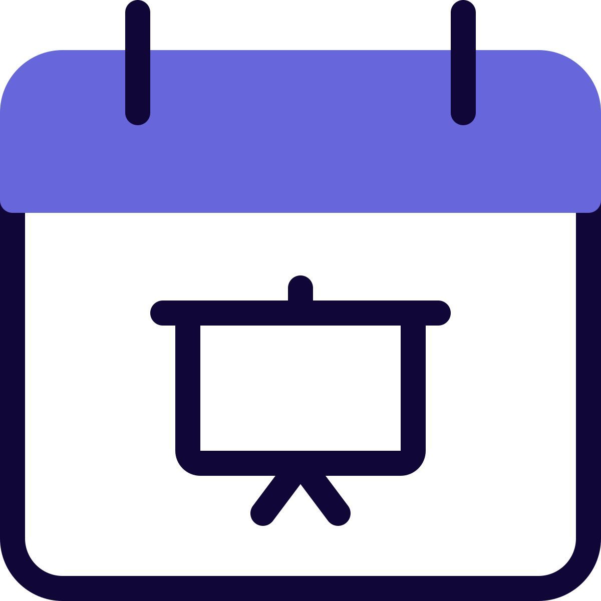 schedule presentation icon