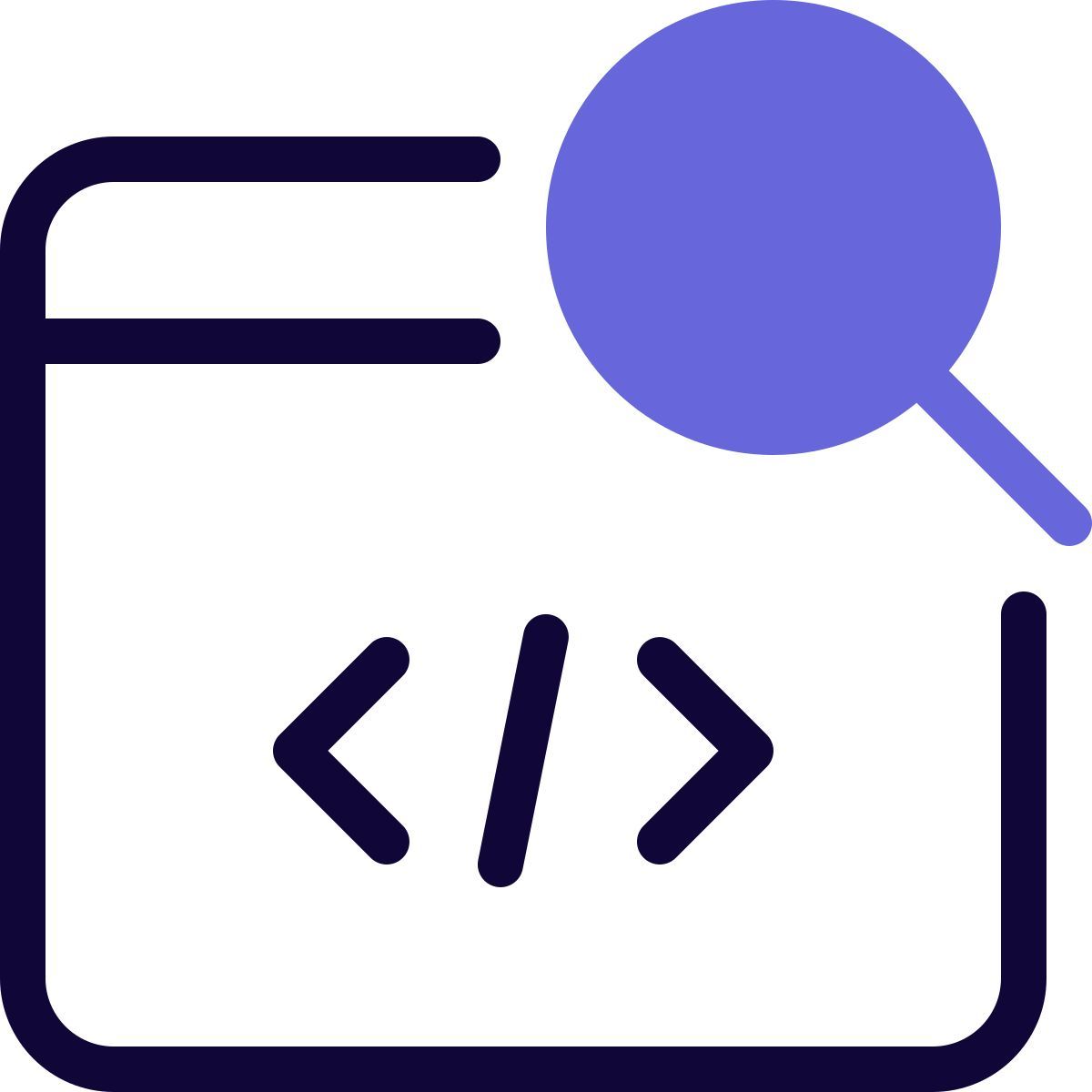 search code web icon