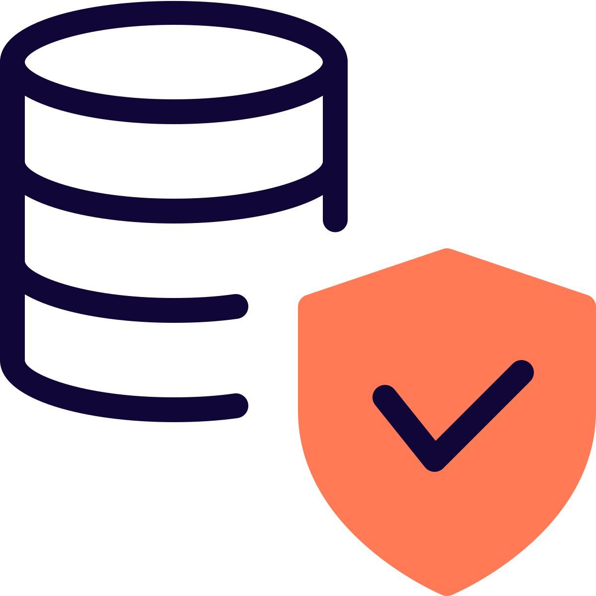 database sicuro icon