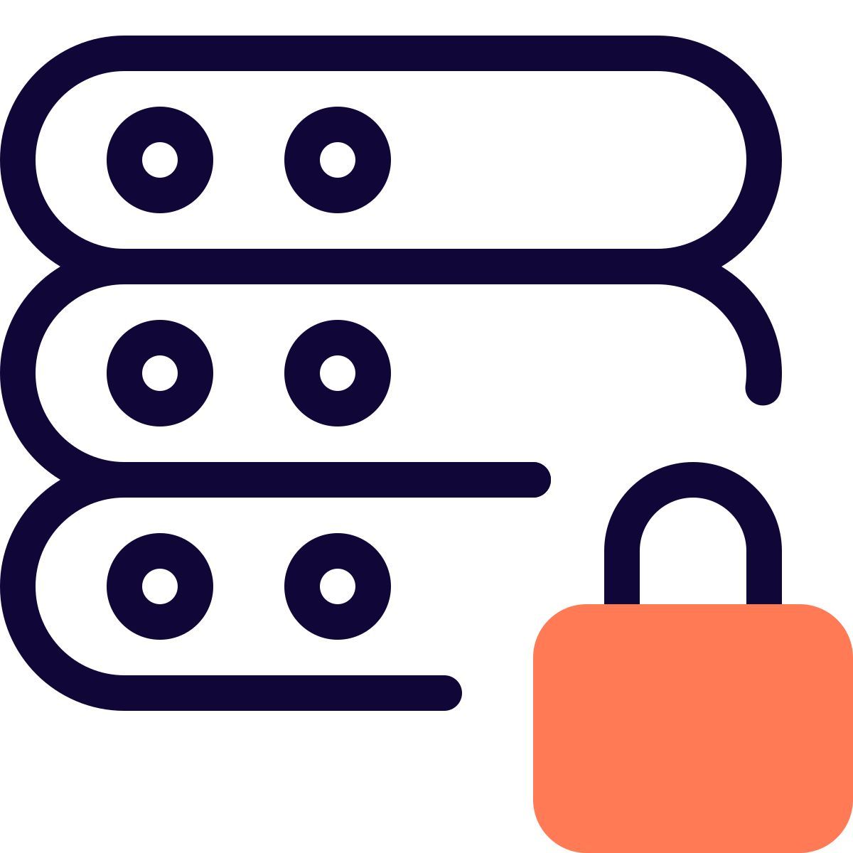 locked server icon