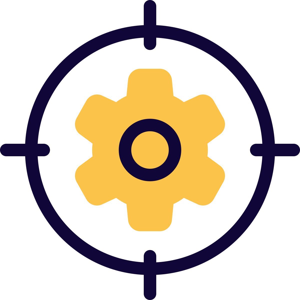 paramètres cibles icon