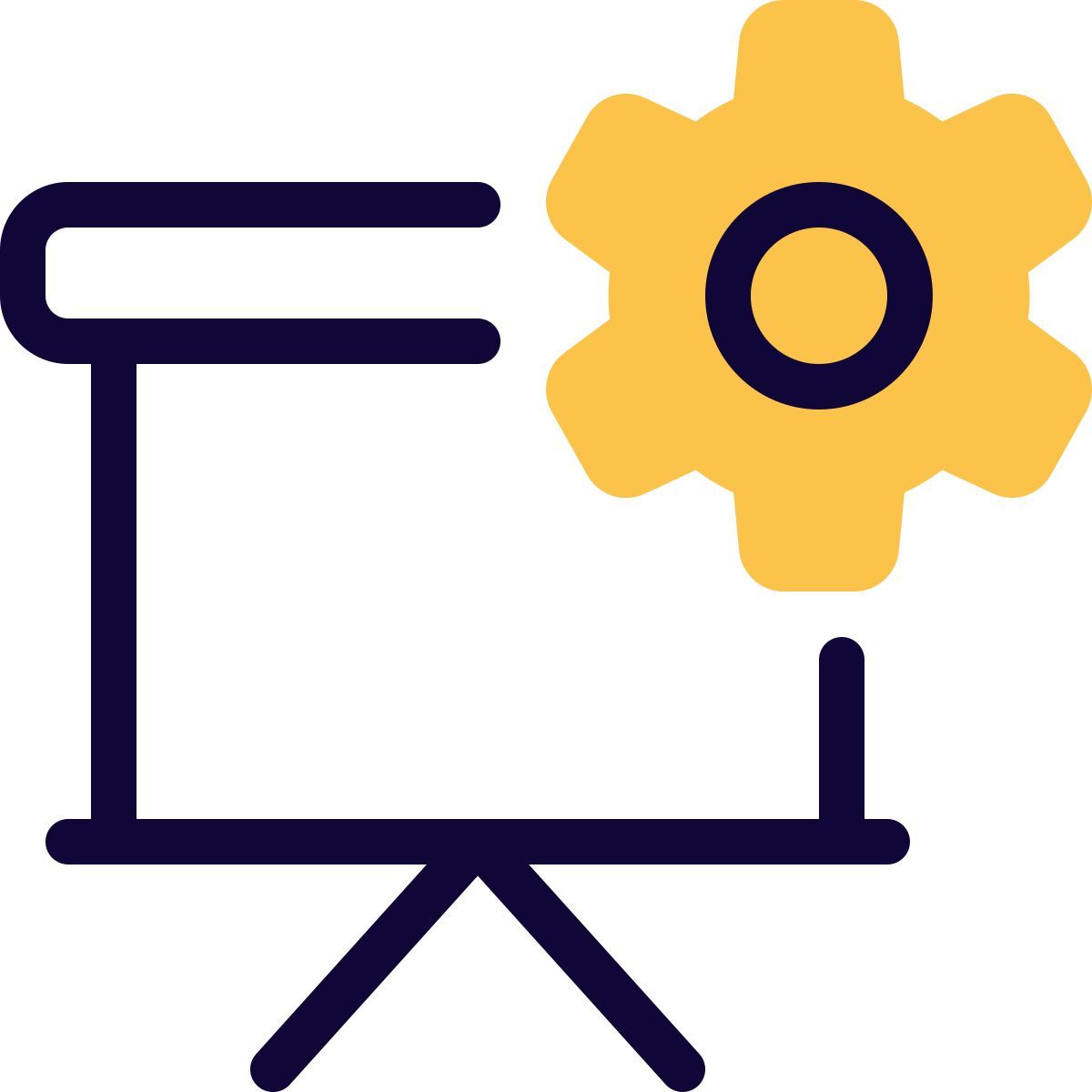 presentation management icon