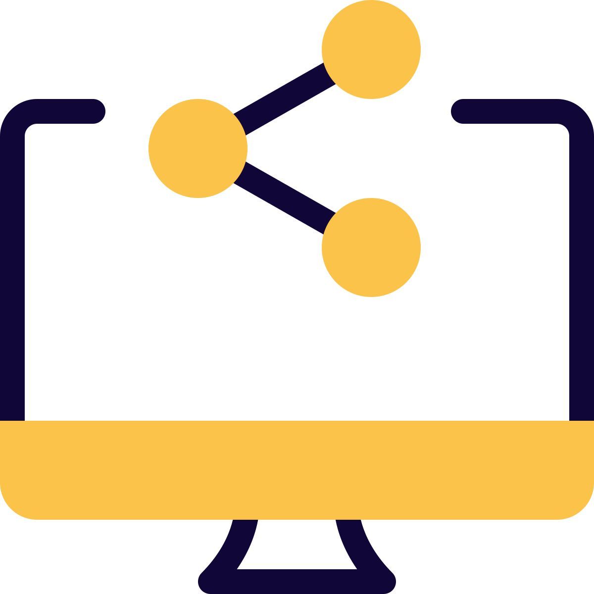 share computer data icon