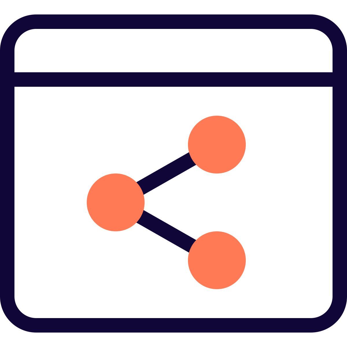 webseite teilen icon