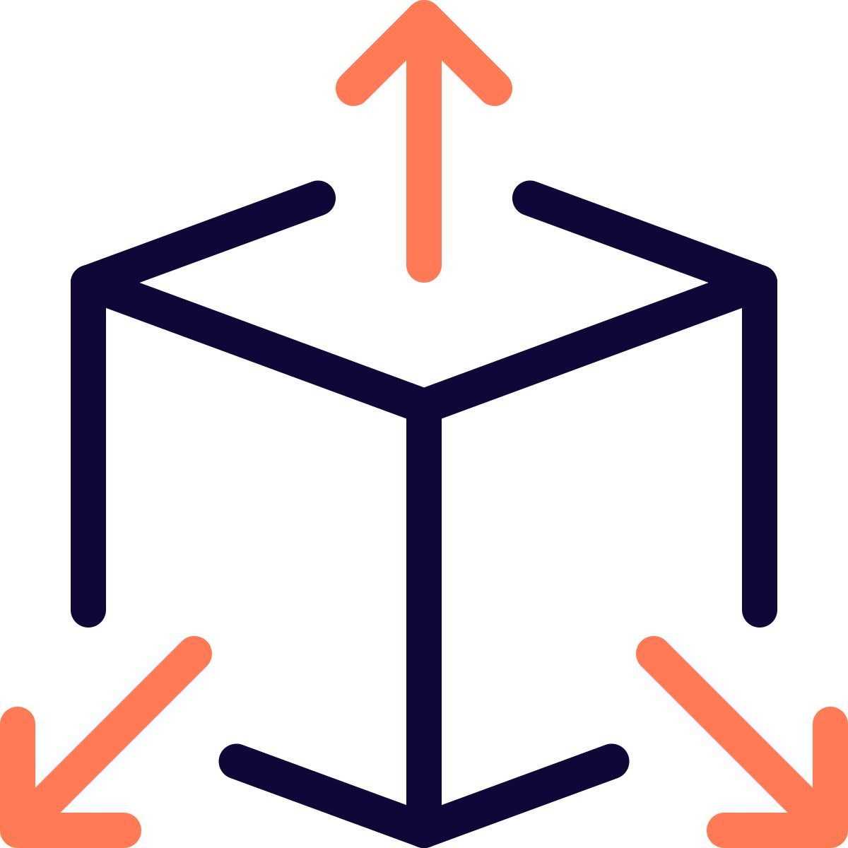 3d model sides icon