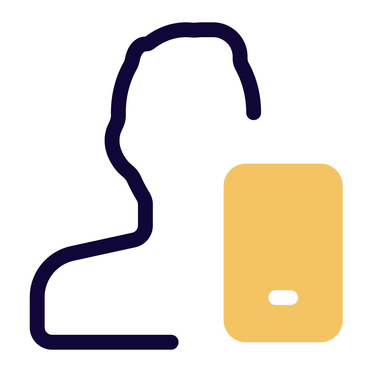 smartphone user icon